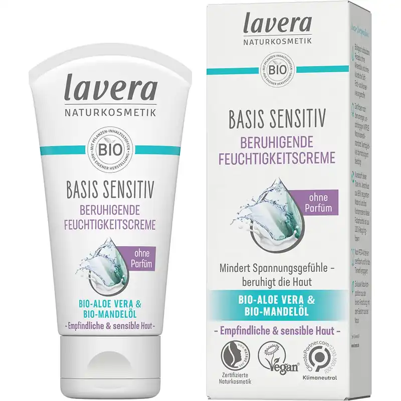 Lavera Basis Sensitiv Beruhigende Feuchtigkeitscreme 50 ml Mega-Angebot